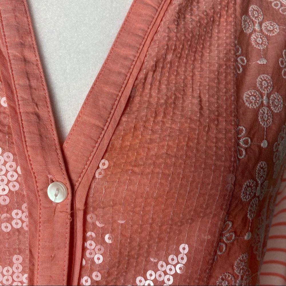 Style & Co Sequined Top - Picture 4 of 6